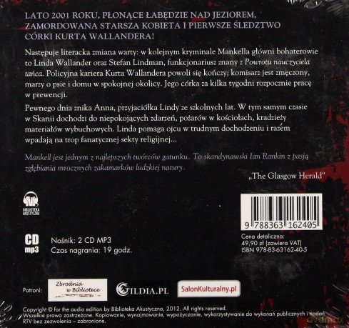 Nim nadejdzie mróz  - Mankell Henning [AUDIOBOOK] [CD]