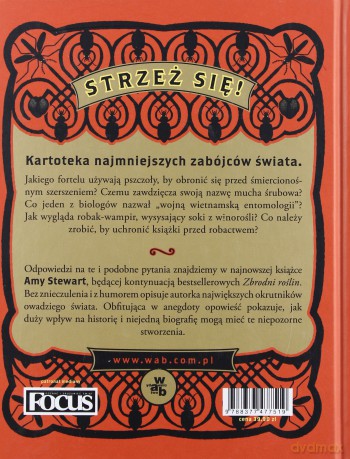 Zbrodnie robali. Wesz, która pokonała armię Napoleona, i inne diaboliczne insekty - Stewart Amy [KSIĄŻKA]