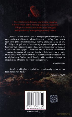 Starożytne kości - Reichs Kathy [KSIĄŻKA]