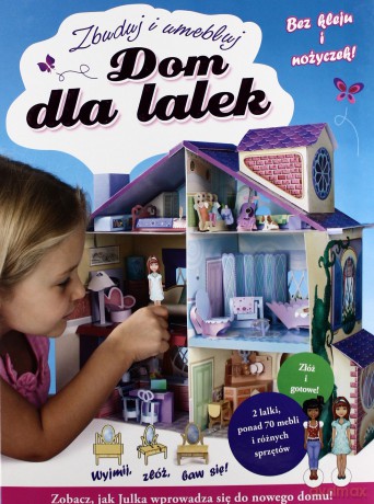 Dom dla lalek. Zbuduj i umebluj -  [KSIĄŻKA]