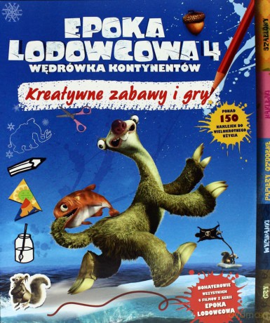 Epoka lodowcowa. Kreatywne zabawy i gry [KSIĄŻKA]