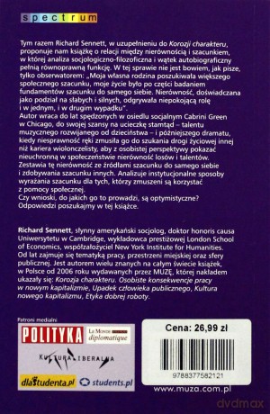 Szacunek w świecie nierówności - Sennett Richard [KSIĄŻKA]