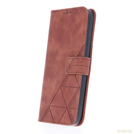 Etui Smart Trendy Porto do Realme C21 brązowe [ETUI]