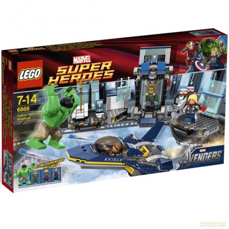 LEGO 389 Super Heroes - Avengers Hulks Helicarrier 6868 [KLOCKI]
