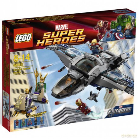LEGO 735 Super Heroes - Avengers Quinjet Aerial Battle 6869 [KLOCKI]
