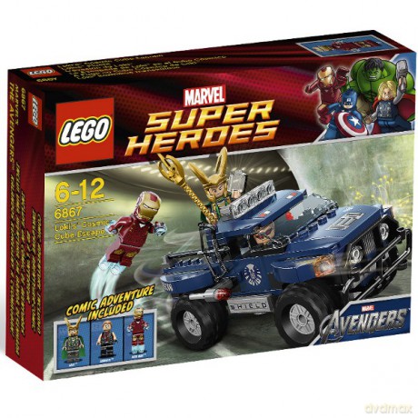 LEGO 181 Super Heroes - Avengers Lokis Cosmic Cube Esca 6867 [KLOCKI]