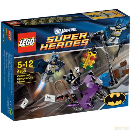 LEGO 89 Super Heroes - Batman Ucieczka Kobiety Kot 6858 [KLOCKI]