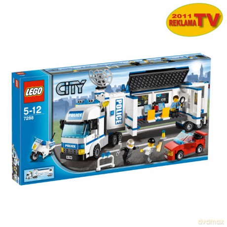 LEGO 408 CITY - Mobilna Jednostka Policji 7288 [KLOCKI]