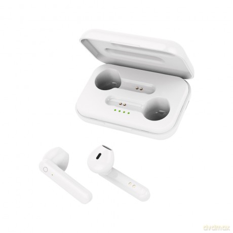 Forever słuchawki Bluetooth TWE-110 Earp z etui ładującym biały
