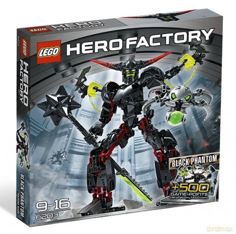 LEGO Hero Factory - Black Phantom 6203 [KLOCKI]