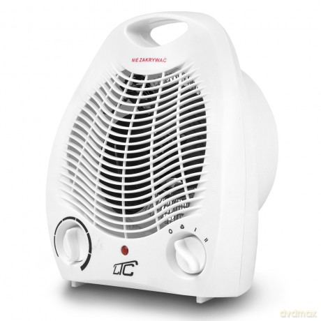 Grzejnik biały - termowentylator LTC REG. 1000/2000W - 230V