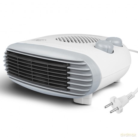 Grzejnik biały wąski - termowentylator LTC REG. 1000/2000W slim - 230V