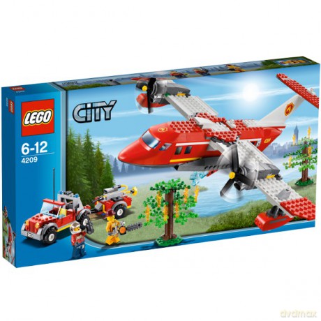 LEGO CITY - Samolot Strażacki 4209 [KLOCKI]
