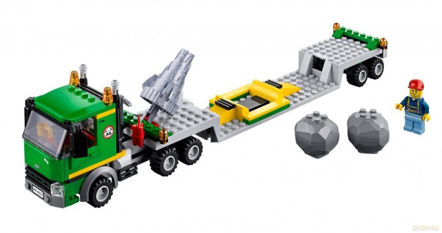 LEGO CITY - Koparka z transporterem 4203 [KLOCKI]