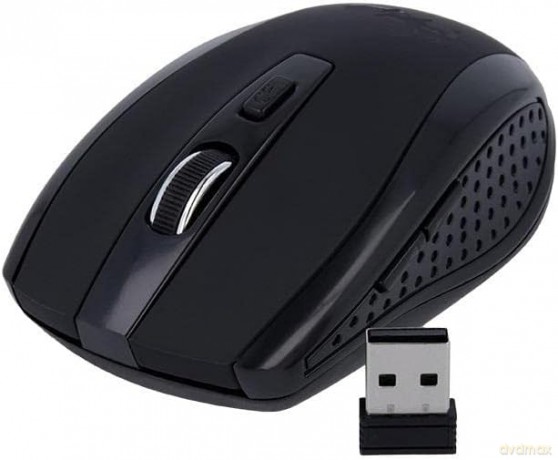 Maxlife Home Office mysz optyczna bezprzewodowa MXHM-02 800/1200/1600 DPI czarna