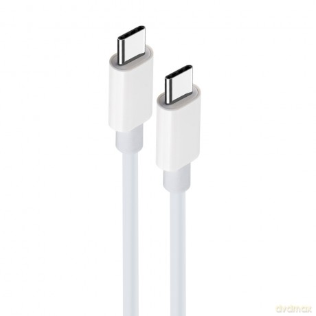 Maxlife kabel MXUC-05 USB-C - USB-C 2,0 m 60W biały