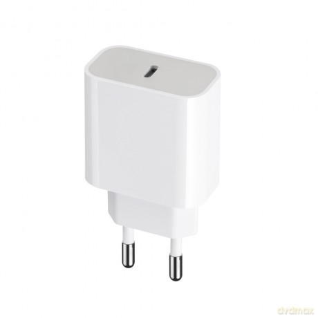 Maxlife ładowarka sieciowa PD QC MXTC-05 1x USB-C 20W biała