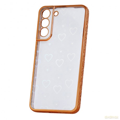 Nakładka Blink 2in1 do Samsung Galaxy S22 Plus złota [ETUI]