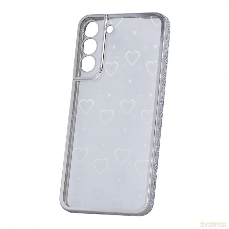 Nakładka Blink 2in1 do Samsung Galaxy S22 Plus srebrna [ETUI]