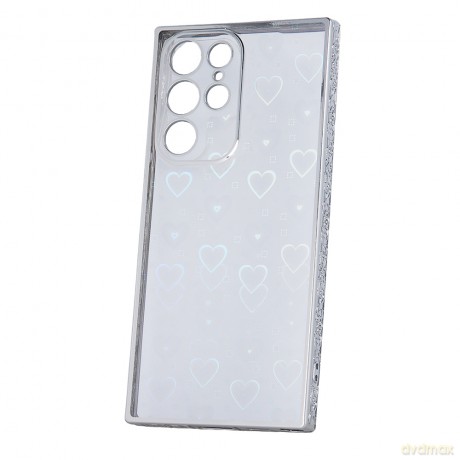 Nakładka Blink 2in1 do Samsung Galaxy S22 Ultra srebrna [ETUI]