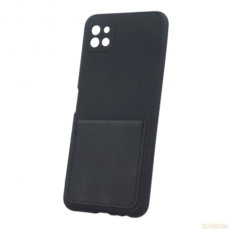 Nakładka Card Cover do Samsung Galaxy A22 5G czarna [ETUI]
