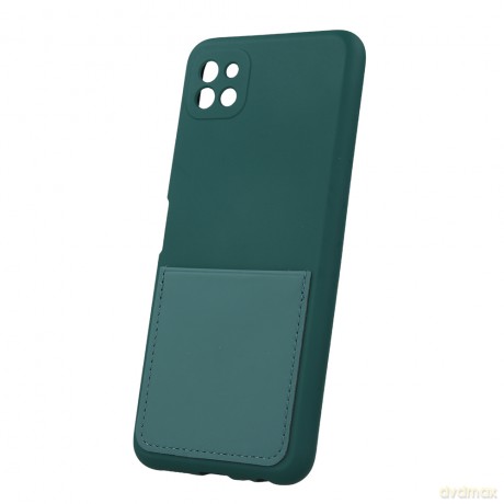Nakładka Card Cover do Samsung Galaxy A22 5G zielony las [ETUI]