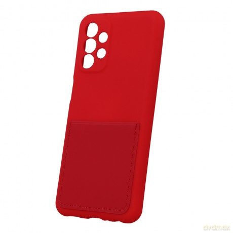 Nakładka Card Cover do Samsung Galaxy A23 5G czerwony [ETUI]