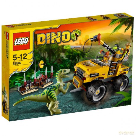 LEGO 255 Dino - Pościg raptora 5884 [KLOCKI]