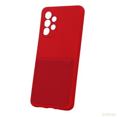 Nakładka Card Cover do Samsung Galaxy A33 5G czerwony [ETUI]