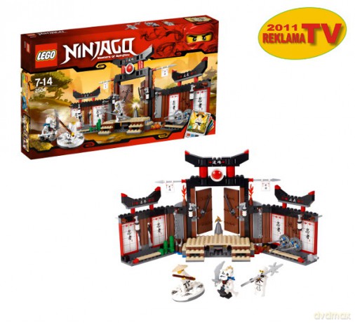 LEGO 373 Ninjago - Sala treningowa spinjitzu 2504 [KLOCKI]