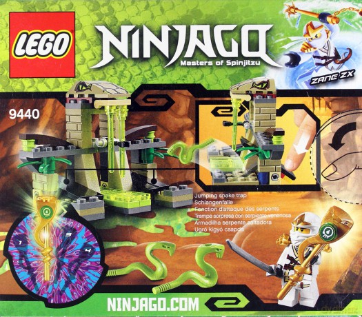 LEGO 86 Ninjago - Świątynia venomari 9440 [KLOCKI]