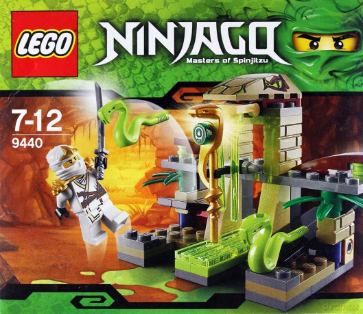 LEGO 86 Ninjago - Świątynia venomari 9440 [KLOCKI]