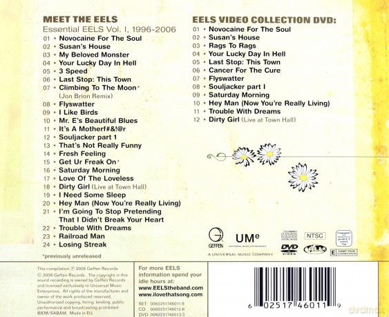 Eels: Essential Eels 1996-2006 vol.1 (ecopack) [CD]+[DVD]