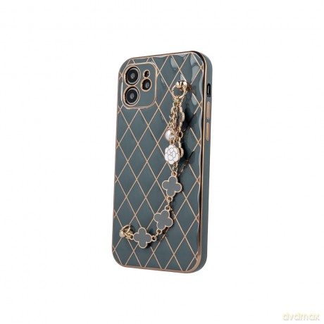Nakładka Glamour do Samsung Galaxy S22 Ultra zielona [ETUI]