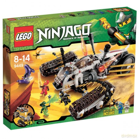 LEGO Ninjago - Pojazd ultradżwiękowy 9449 [KLOCKI]