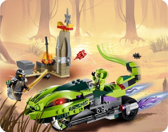 LEGO Ninjago - Gryzowóz lashy 9447 [KLOCKI]