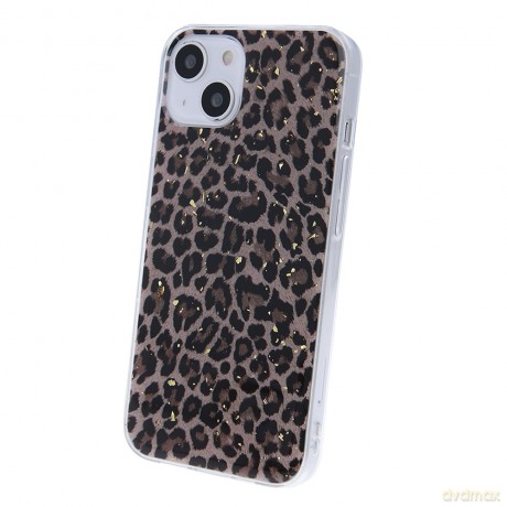 Nakładka Gold Glam do Samsung Galaxy A73 5G panterka 1 [ETUI]