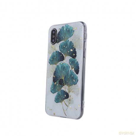 Nakładka Gold Glam do Xiaomi Redmi Note 8 Pro listki [ETUI]