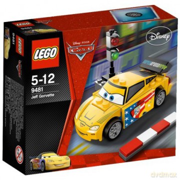 LEGO 54 Auta - Jeff gorvette ((Disney)) 9481 [KLOCKI]