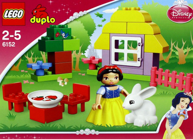 LEGO 28 DUPLO Chatka królewny śnieżki 6152 [KLOCKI]