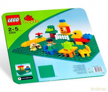 LEGO DUPLO Zielona płytka konstrukcyjna 2304 [KLOCKI]