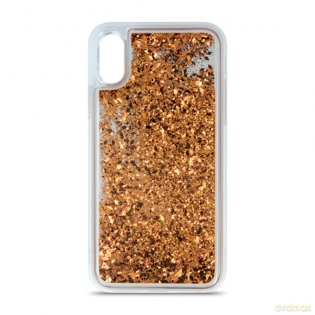 Nakładka Liquid Sparkle TPU do Samsung Galaxy A23 5G złota [ETUI]