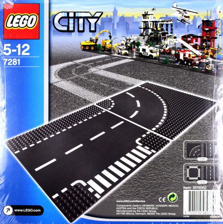 LEGO 2 CITY - Skrzyżowanie i zakręt 7281 [KLOCKI]