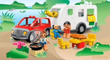 LEGO 21 DUPLO Przyczepa kempingowa 5655 [KLOCKI]