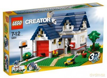 LEGO 539 Creator - Miły domek rodzinny 5891 [KLOCKI]