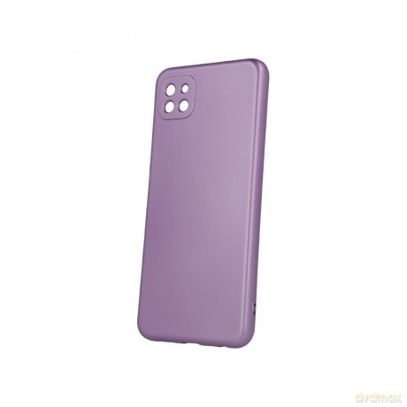 Nakładka Metallic do Samsung Galaxy A22 5G fioletowa [ETUI]