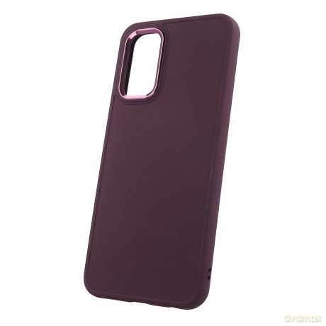 Nakładka Satin do Samsung Galaxy A13 4G burgundowa [ETUI]