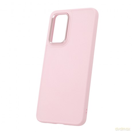 Nakładka Satin do Samsung Galaxy A53 5G różowa [ETUI]