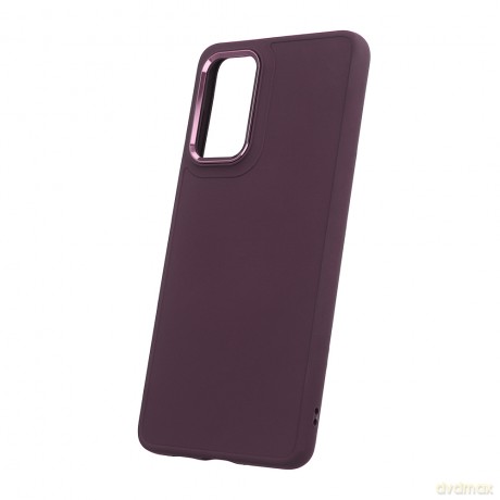 Nakładka Satin do Samsung Galaxy A73 5G burgundowa [ETUI]