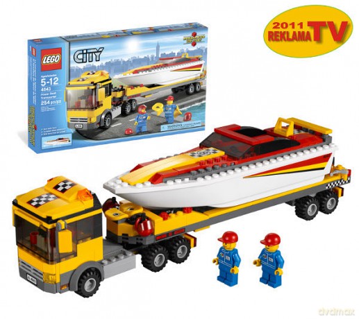 LEGO CITY - Transporter motorówek 4643 [KLOCKI]